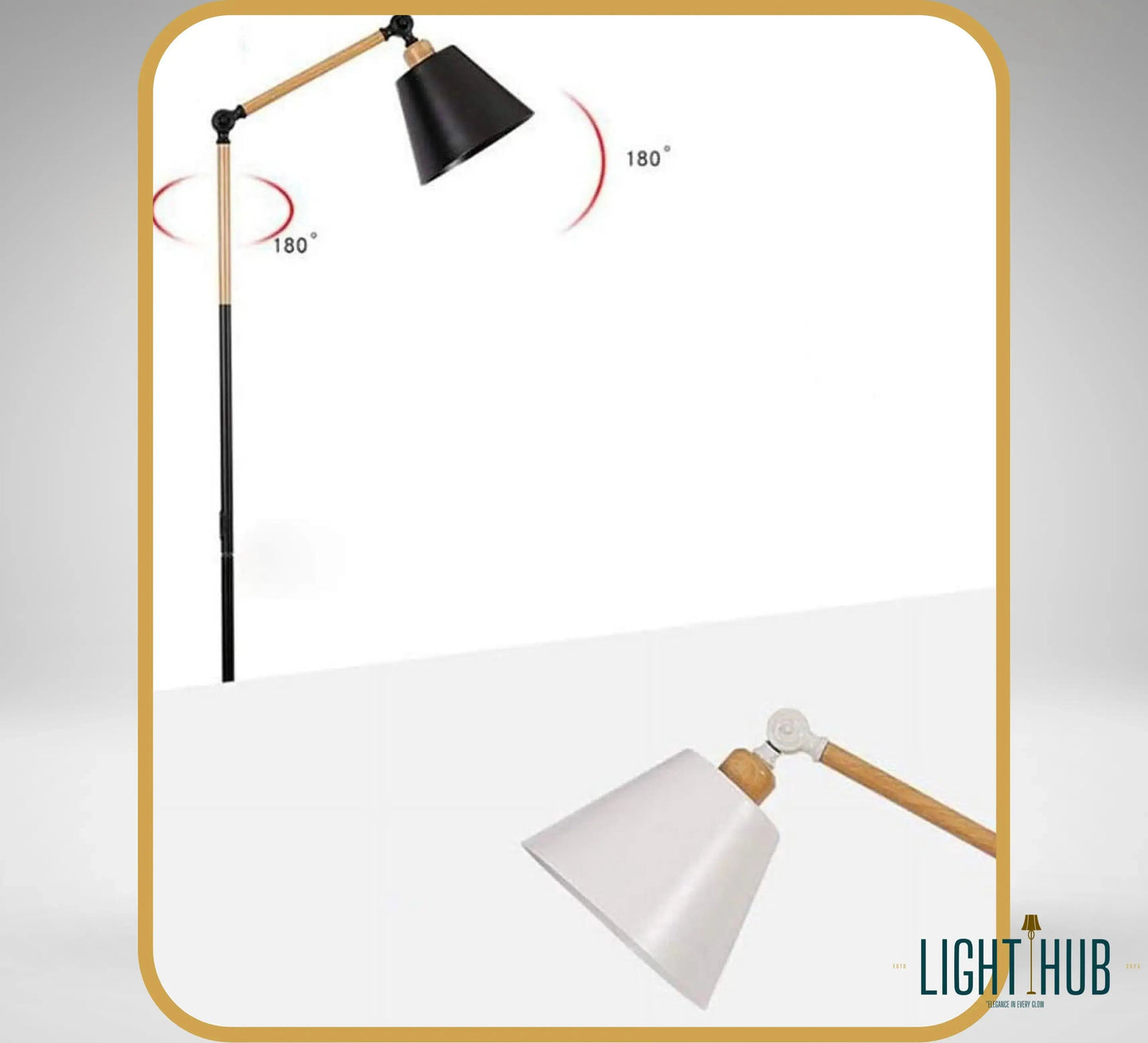 Lampadaire SIENNA - "LIGHT HUB"