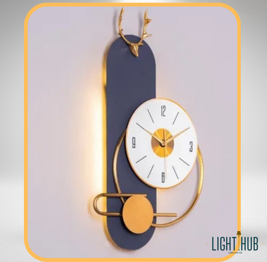 Horloge murale LED LYRA