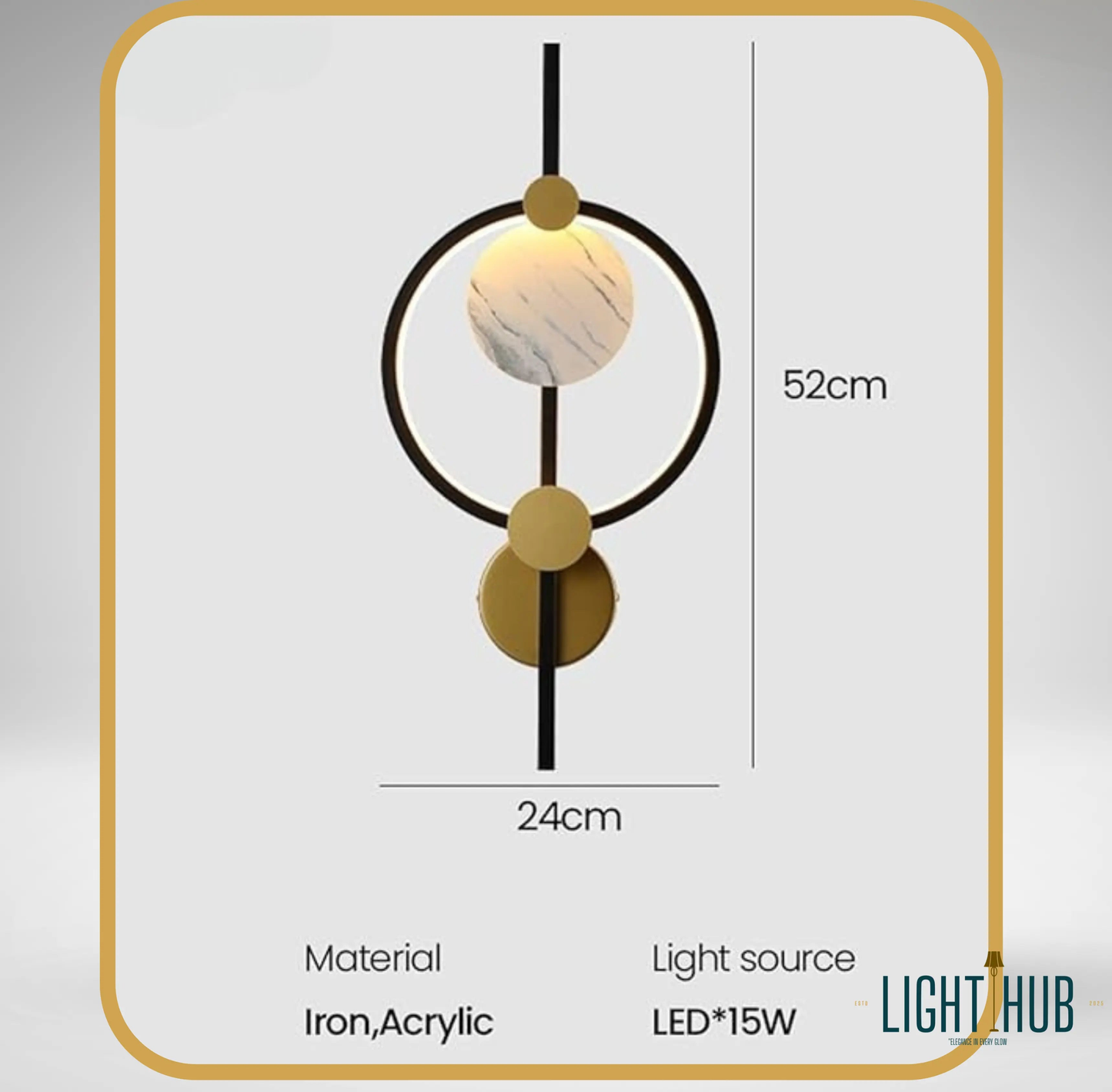 Applique Murale OMNI - "LIGHT HUB"