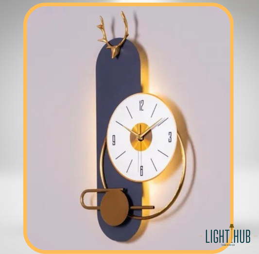 Horloge murale LED LYRA
