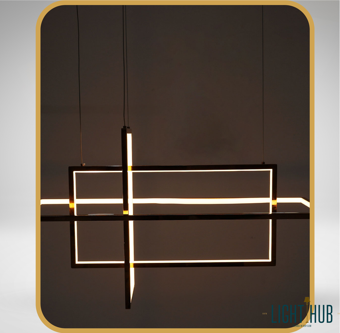Suspension Lustre RECTA
