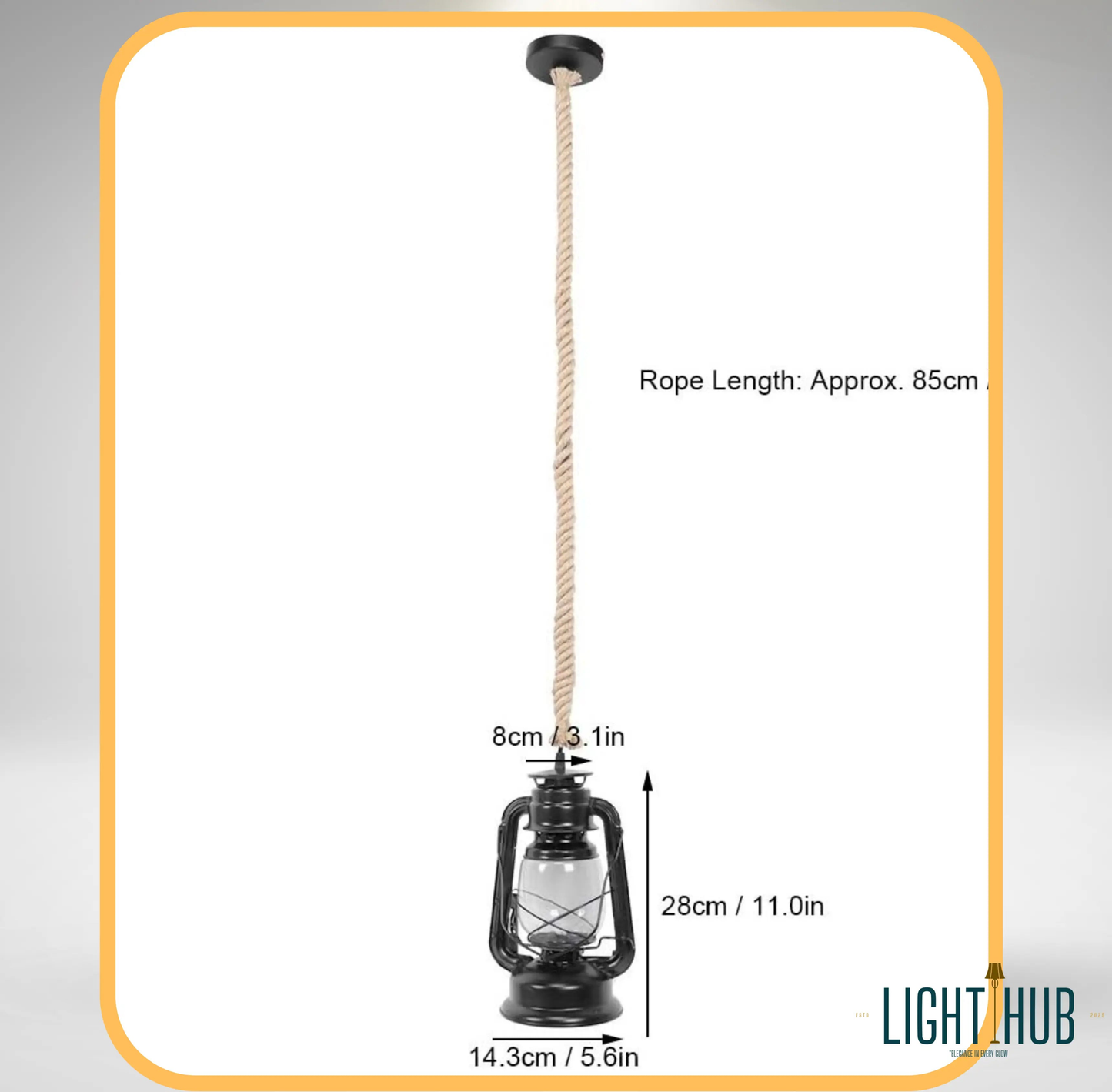 Suspension LUMORA - "LIGHT HUB"