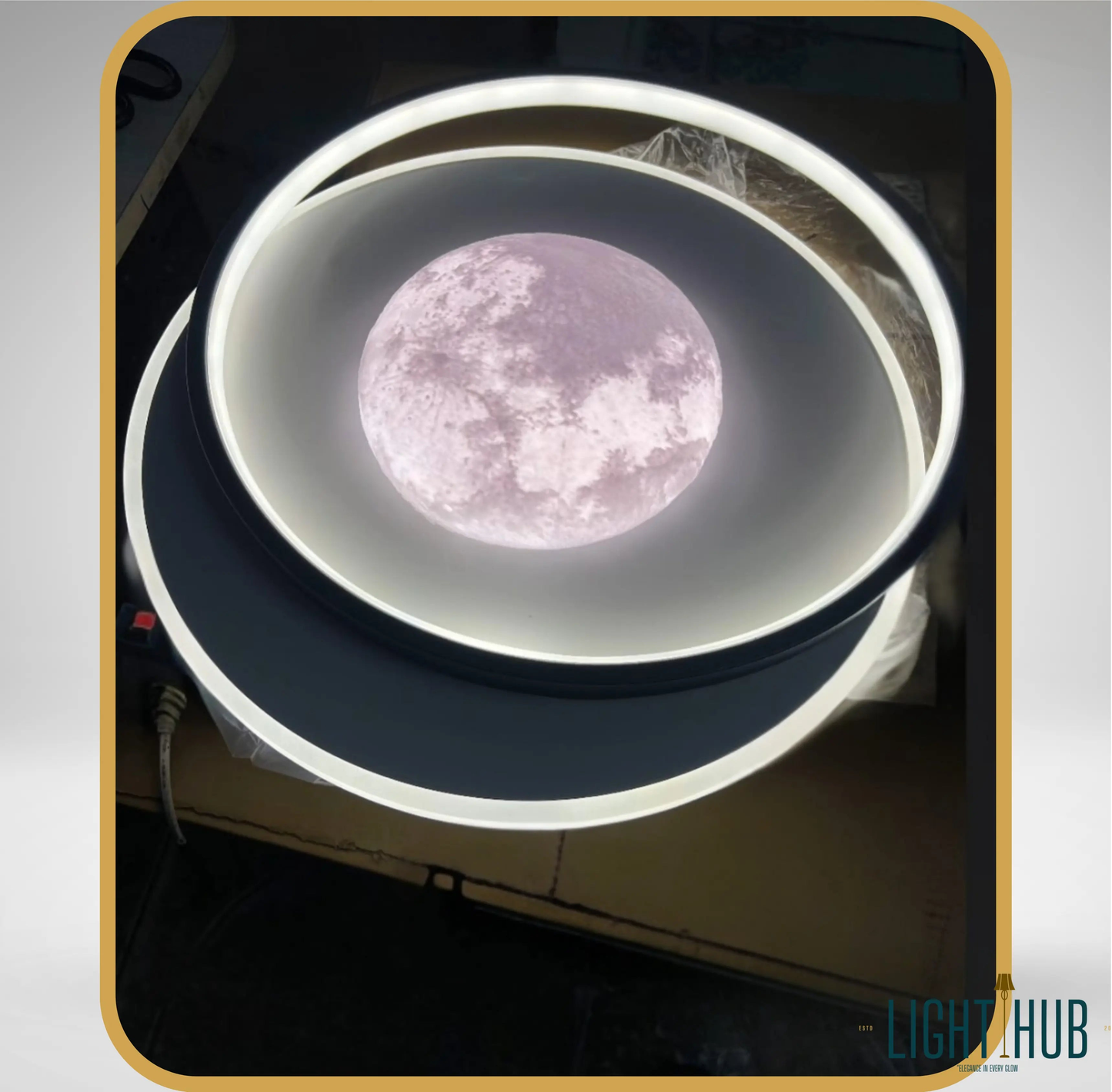 Plafonnier Applique Murale MOON ARC - "LIGHT HUB"