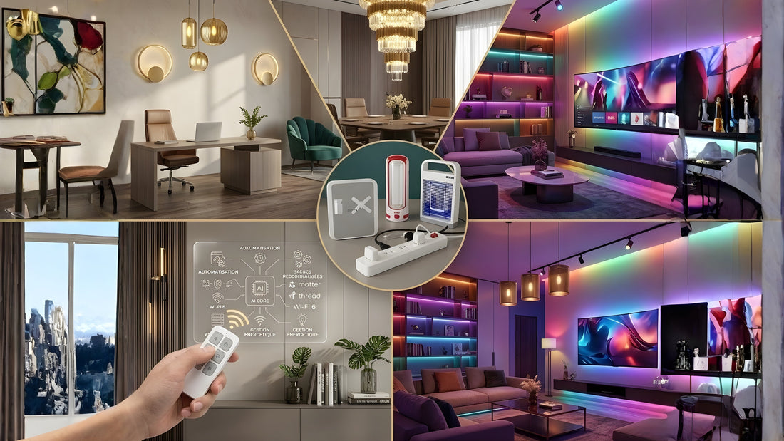 Smart Lighting – L’Art de Contrôler la Lumière au Bout des Doigts