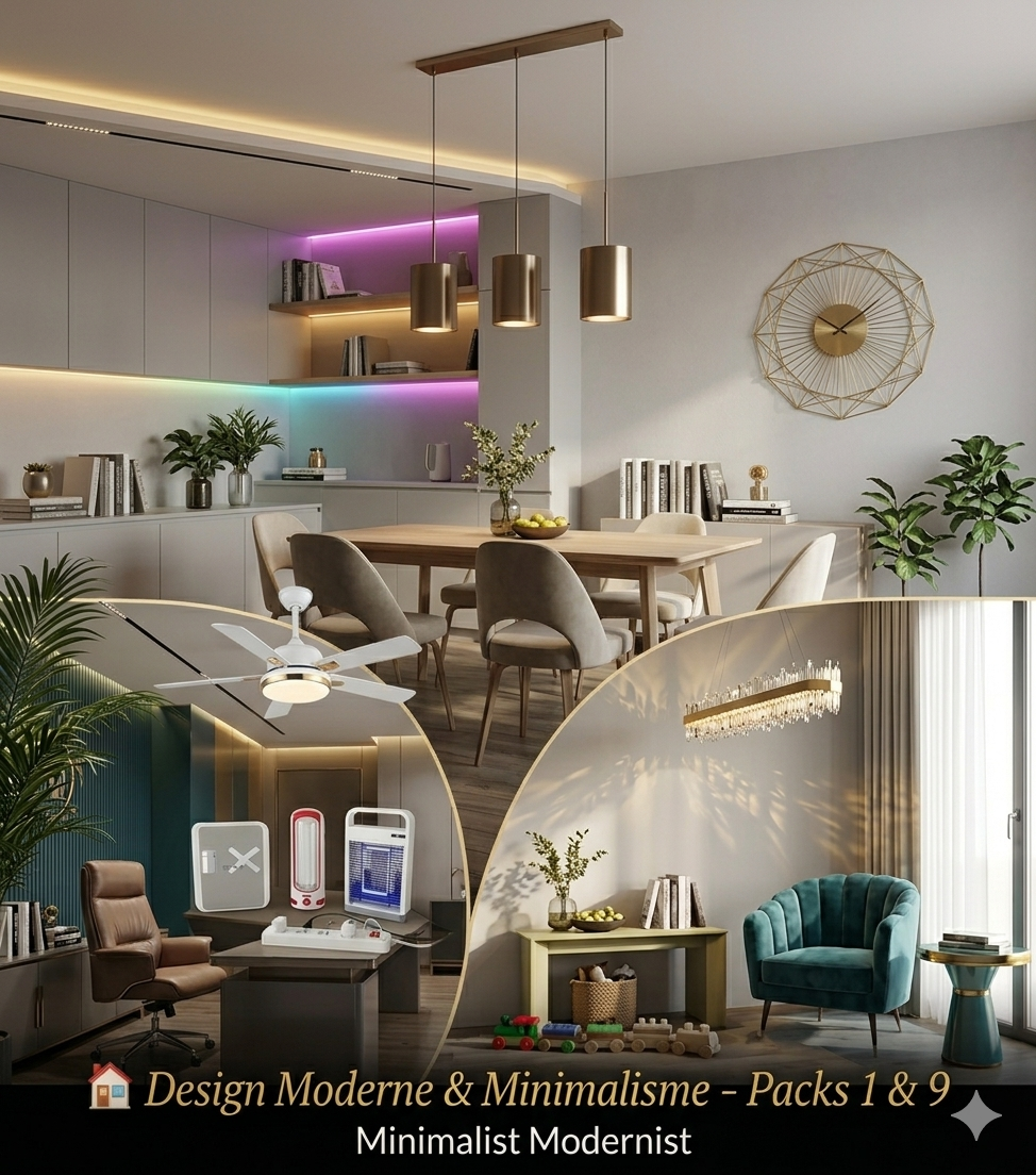 🏠 Design moderne et minimaliste