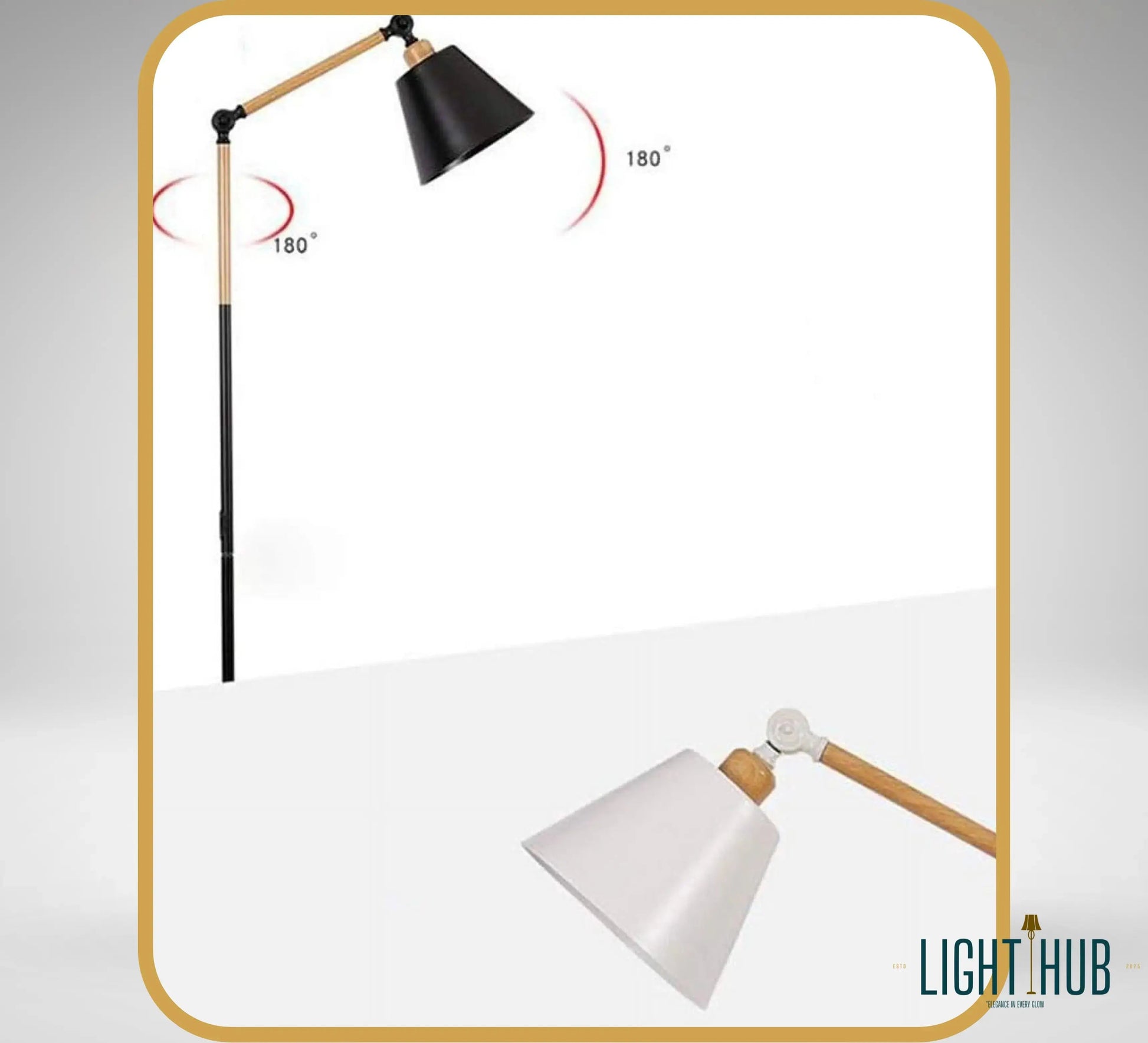 Lampadaire SIENNA - "LIGHT HUB"