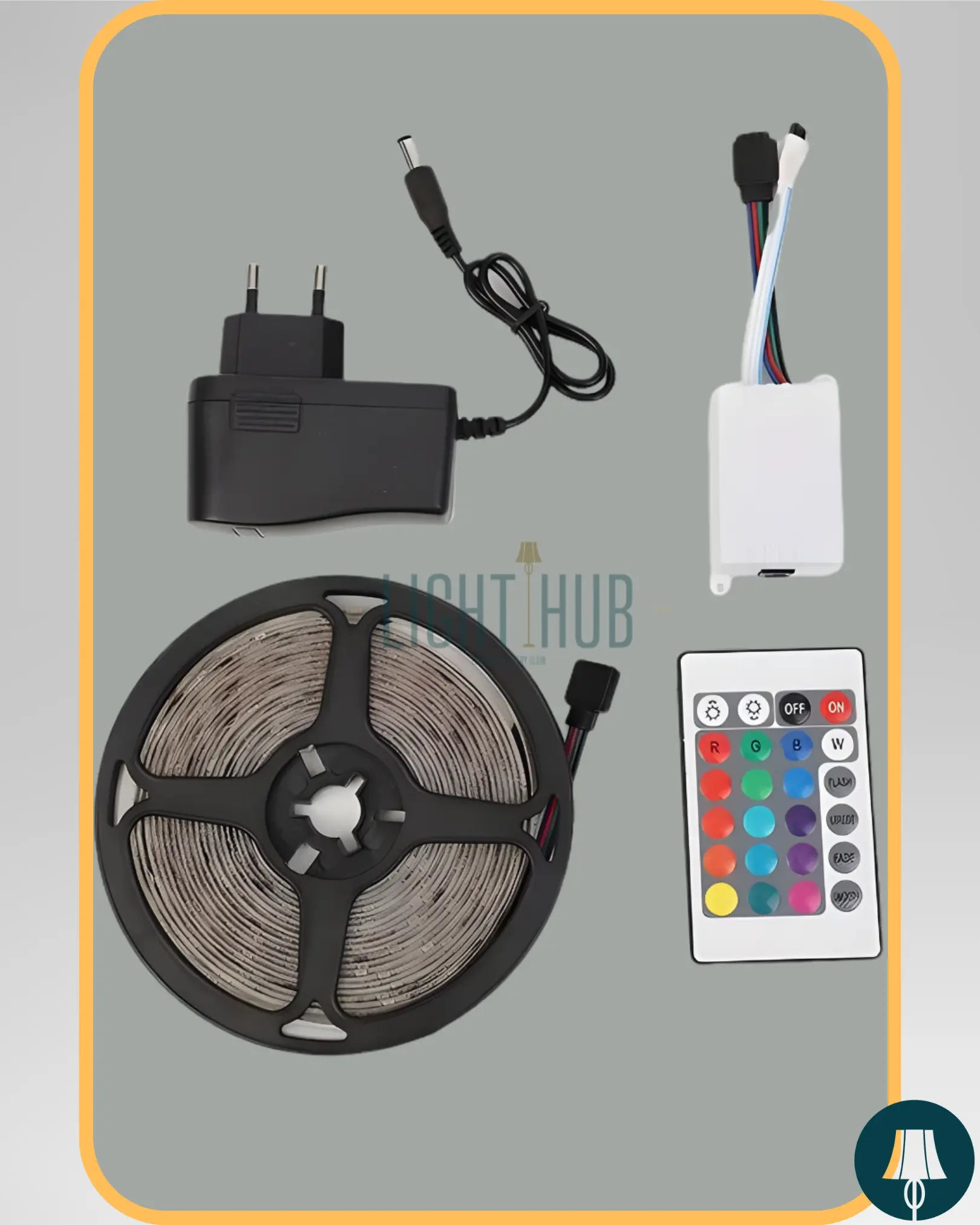 Ruban LED RGB 2835/54/5m - "LIGHT HUB"