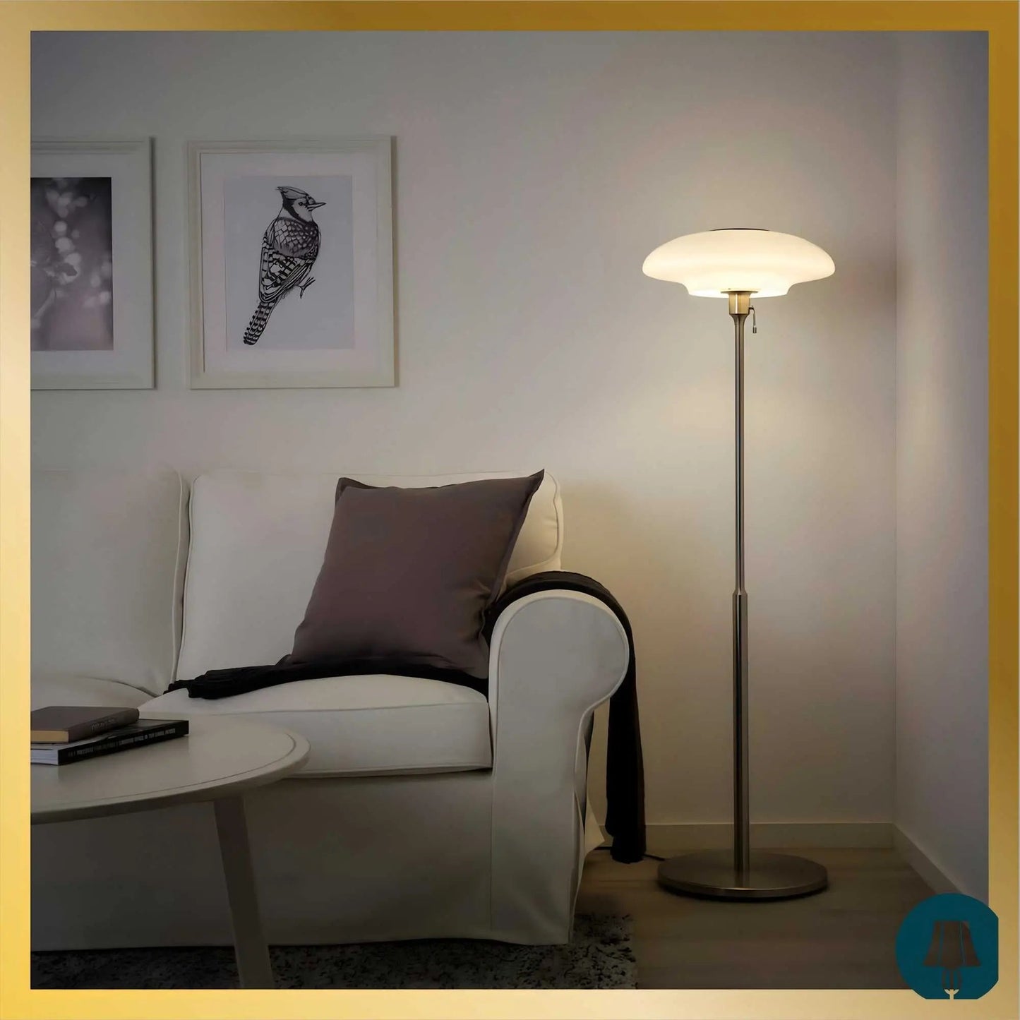 Lampadaire TALLBYN - "LIGHT HUB"