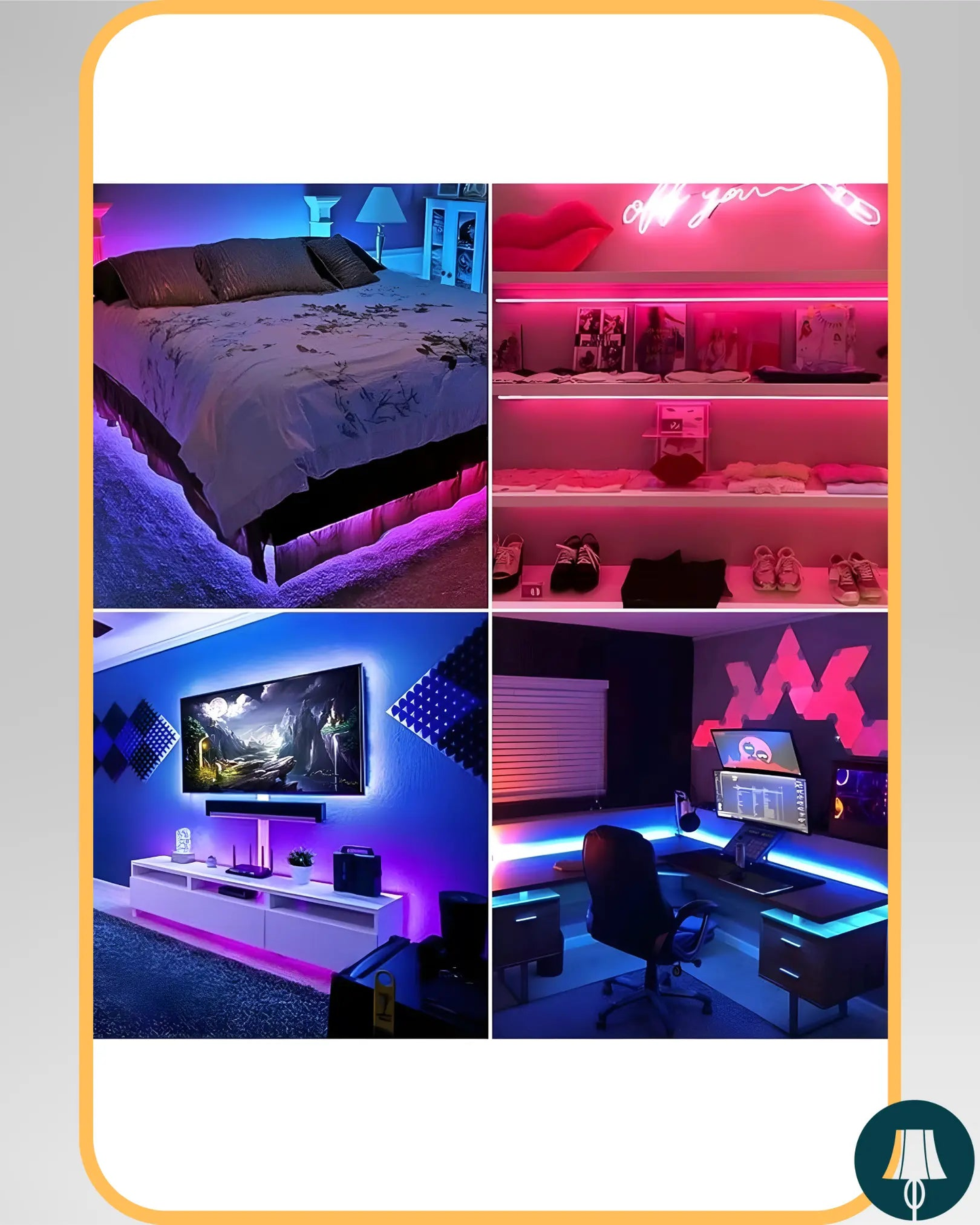 Ruban LED RGB USB – Ambiance Immersive - "LIGHT HUB"