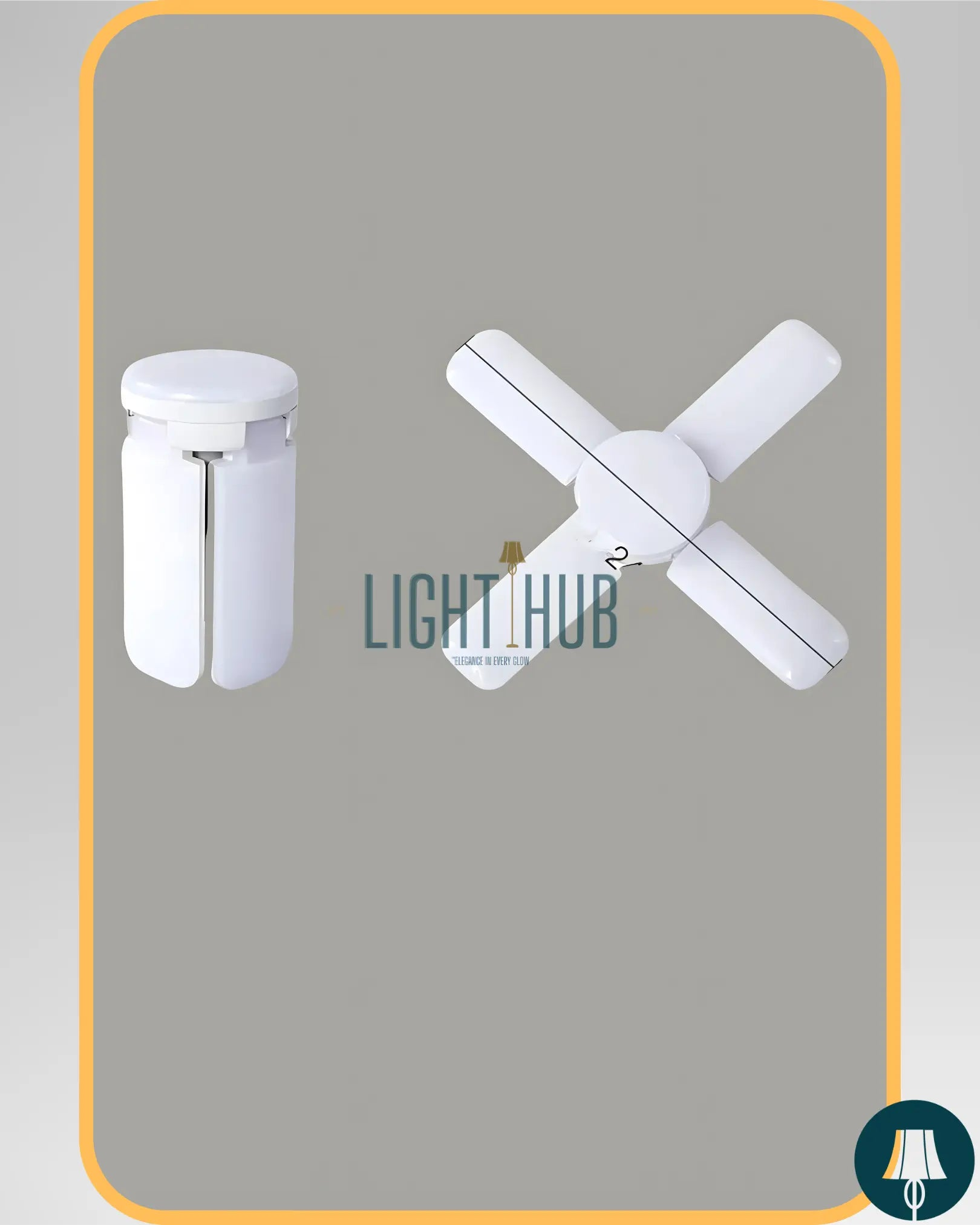 Verotti – Ventilateur de Plafond LED - "LIGHT HUB"