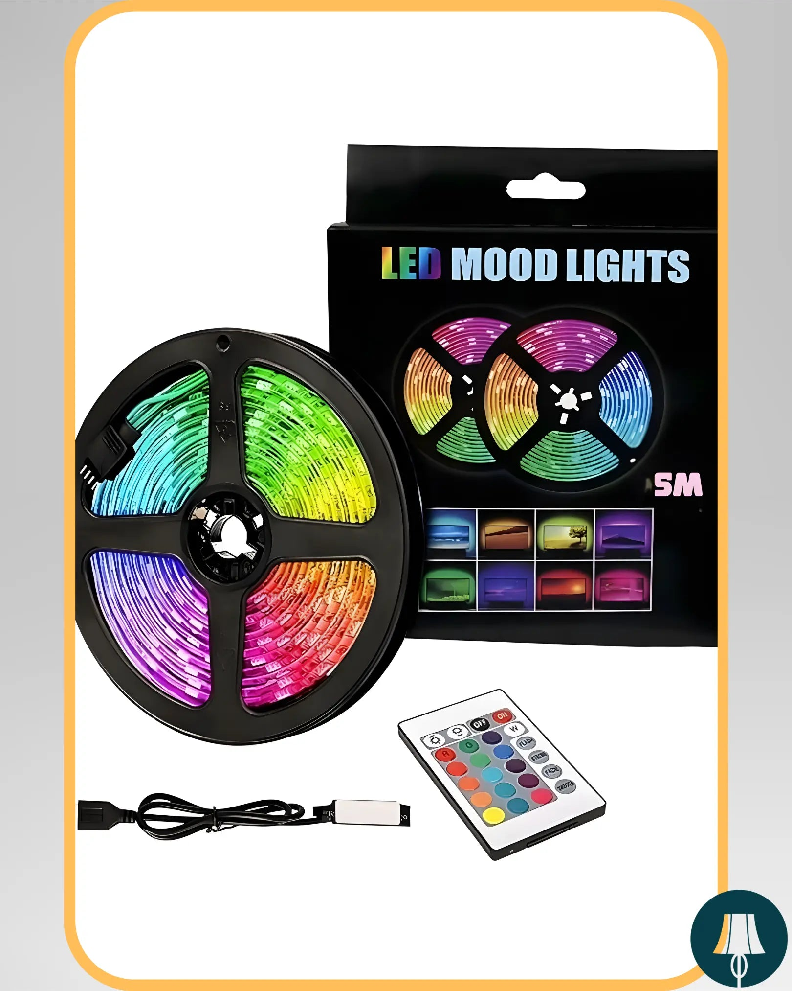 Ruban LED RGB USB – Ambiance Immersive - "LIGHT HUB"