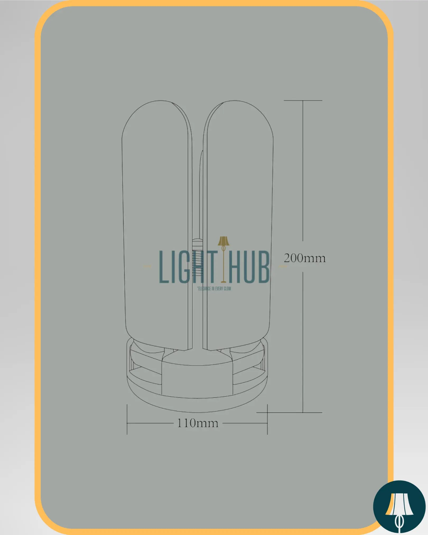 Verotti – Ventilateur de Plafond LED - "LIGHT HUB"