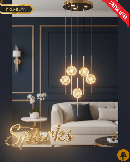 Suspension Lustre SPARKS 5