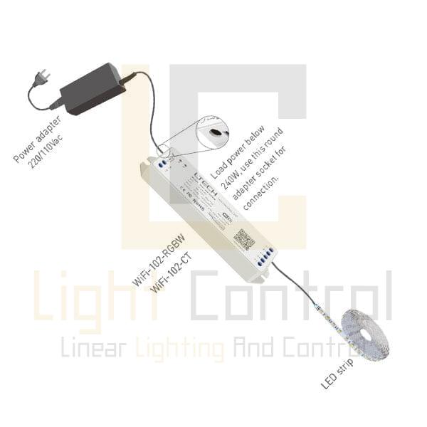 LC-TUYARGBCCT PACK SMART LED CONTROLEUR RGBCCT RF+WIFI