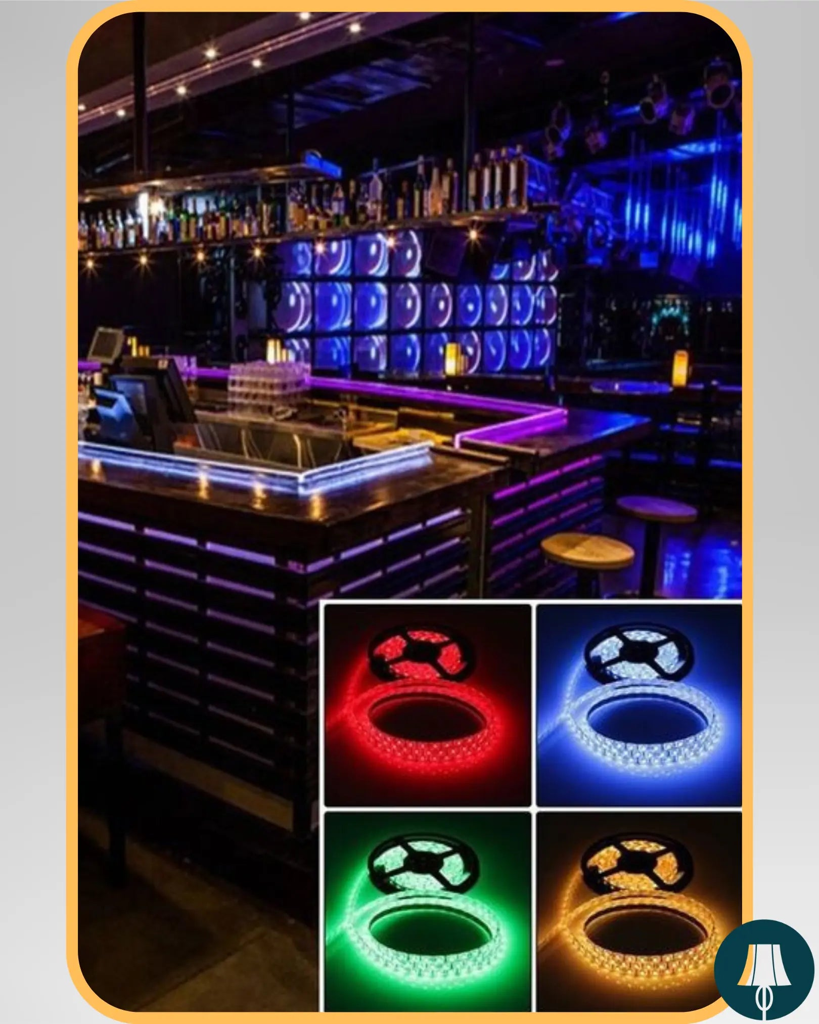 Ruban LED RGB 2835/54/5m - "LIGHT HUB"